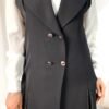 Stunning Trouser Suit for Women ,Shirt Suit with Side Slits and Stones - Image 11