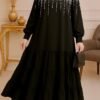 Graceful Stone Shoulder Tulle Dress – Turkish Party Dresses Online - Image 6