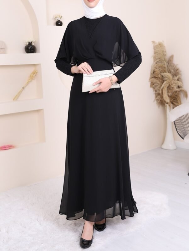 Elegance Unveiled: The Ultimate Guide to Styling Your Black Abaya Dress 2 Black Abaya Dress