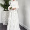 Turkish Nikah Dress – Elegant Janjan Fabric - Image 13