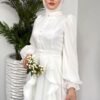 Turkish Nikah Dress – Elegant Janjan Fabric - Image 12