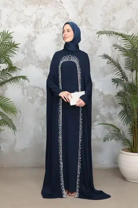 Alternative view of Designer Evening Dress - Burgundy