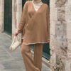 💎 Power Luxe Kimono and Pants Set |Redefine Effortless Sophistication|12154 18 kimono and pants set