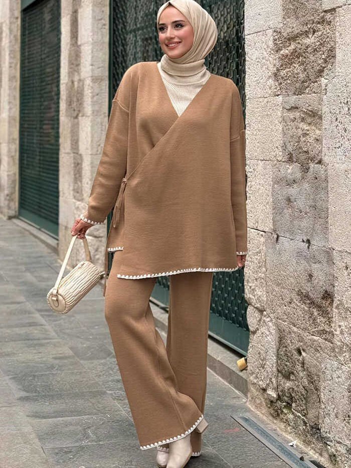 kimono and pants set