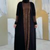 Luxury Abaya Dress for Ladies|Two-Piece Knitwear Set|22223 26 abaya dress for ladies