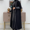 Abaya Dress for Women|Two-Piece Knitwear|22223 - Image 7