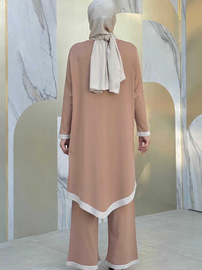 Alternative view of ⚡ Luxury Knitted Trouser Suit|Power & Grace in Every Stitch| 23309
