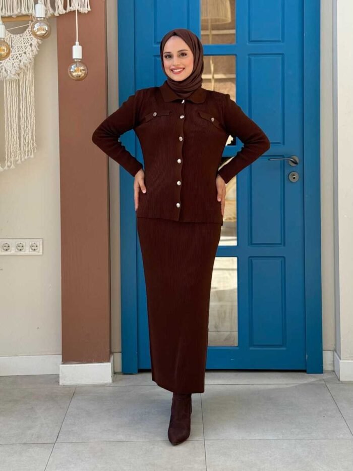 sweater knit skirt sets