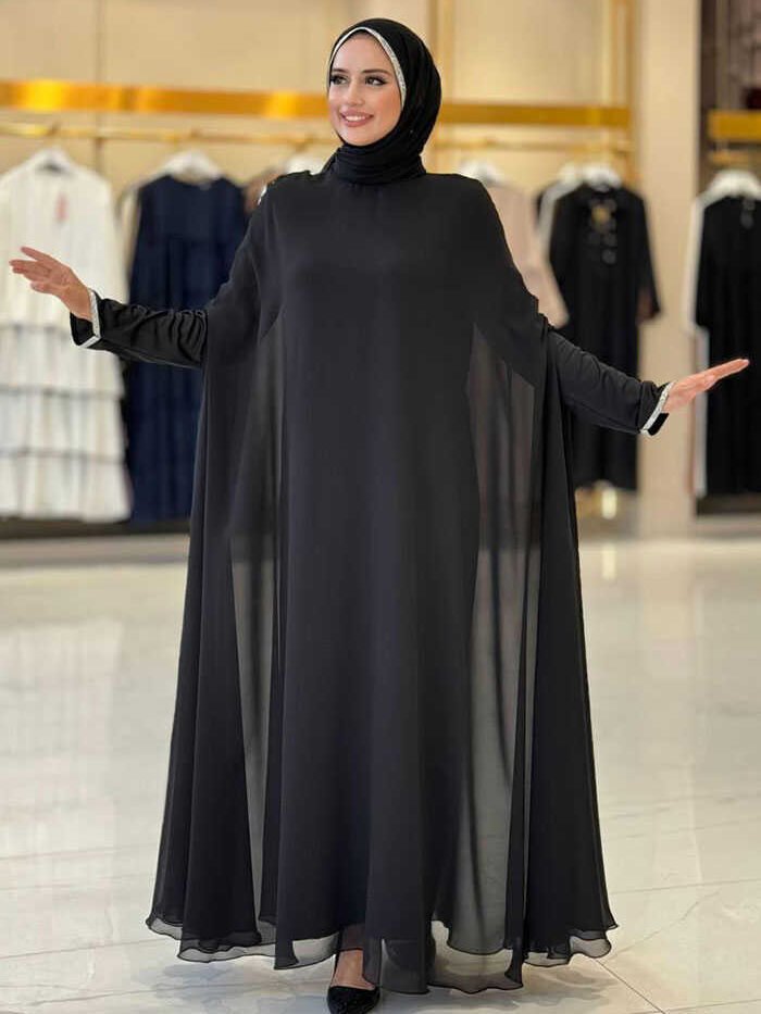 Dress Abaya Suit 3921 Black