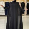 Dress Abaya Suit 3921 Ecru - Image 5