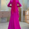 Turkish Abaya in Istanbul Price|Luxurious Evening Dress 🌟7011 - Image 2