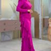 Turkish Abaya in Istanbul Price|Luxurious Evening Dress 🌟7011 - Image 3