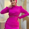 Turkish Abaya in Istanbul Price|Luxurious Evening Dress 🌟7011 - Image 4