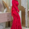 turkish wedding dress with hijab|Evening Dress 7011 - Image 3