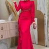 turkish wedding dress with hijab|Evening Dress 7011 - Image 4