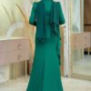 Green Bridesmaid Dress Plus Size|7011 9 Green Bridesmaid Dress Plus Size|7011 - Image 2