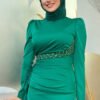 Green Bridesmaid Dress Plus Size|7011 11 Green Bridesmaid Dress Plus Size|7011 - Image 4