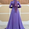 Bridal Dresses Istanbul|Satin Evening Dress|7016 - Image 2