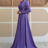 Bridal Dresses Istanbul|Satin Evening Dress|7016 - Image 3