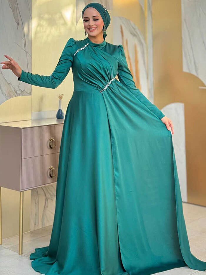 Green Wedding Dress