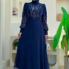 turkish wedding attire| Evening Dress7022 - Image 6