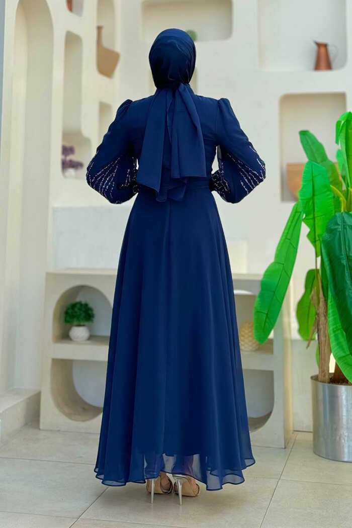 Abaya Dress Aesthetic|7022 2 Abaya Dress Aesthetic|7022 - Image 2