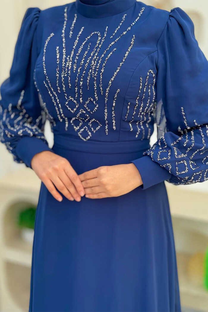 Abaya Dress Aesthetic|7022 4 Abaya Dress Aesthetic|7022 - Image 4