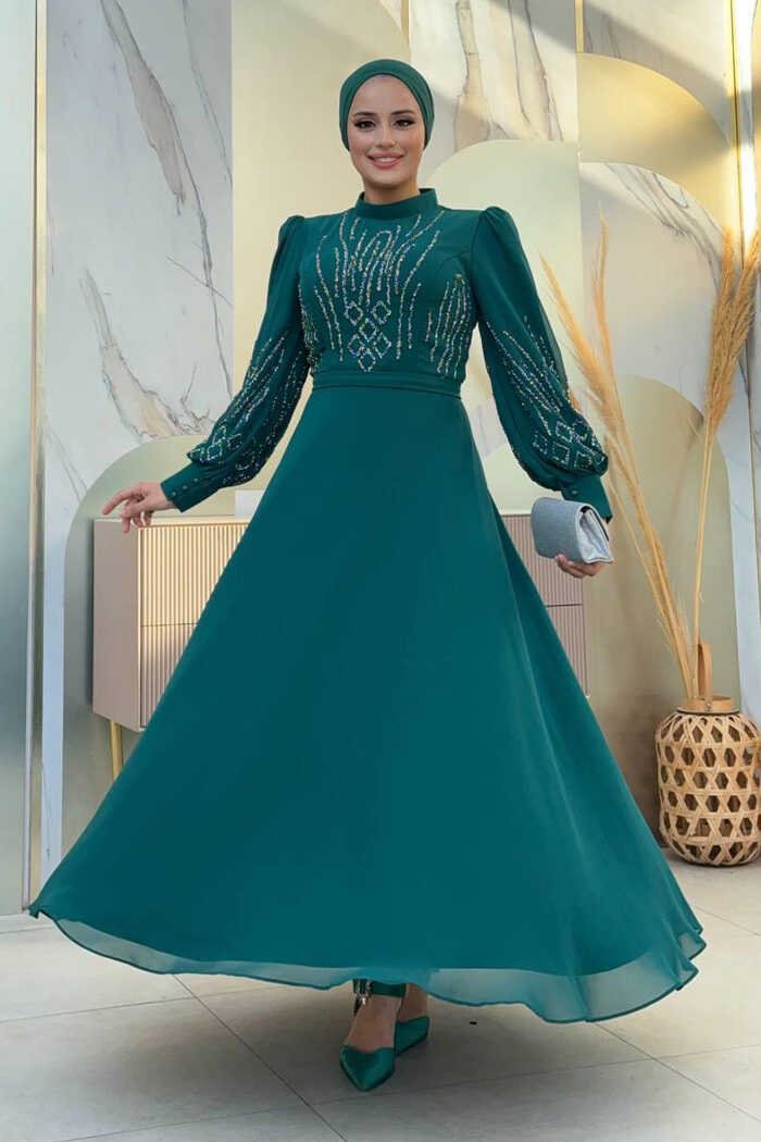 Abaya Dress Aesthetic|7022 8 Abaya Dress Aesthetic|7022 - Image 8