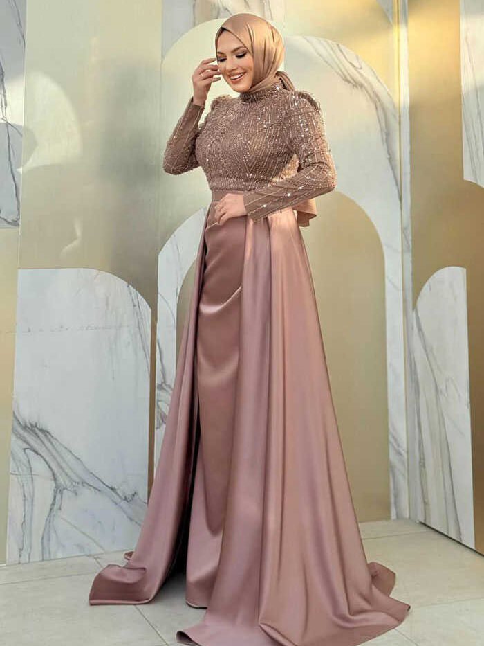 Alternative view of 7024 Evening Dress Mink