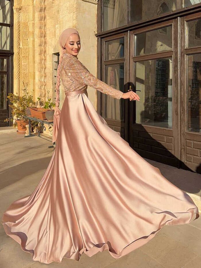 Alternative view of Turkish Wedding Dress Price|Evening Dress