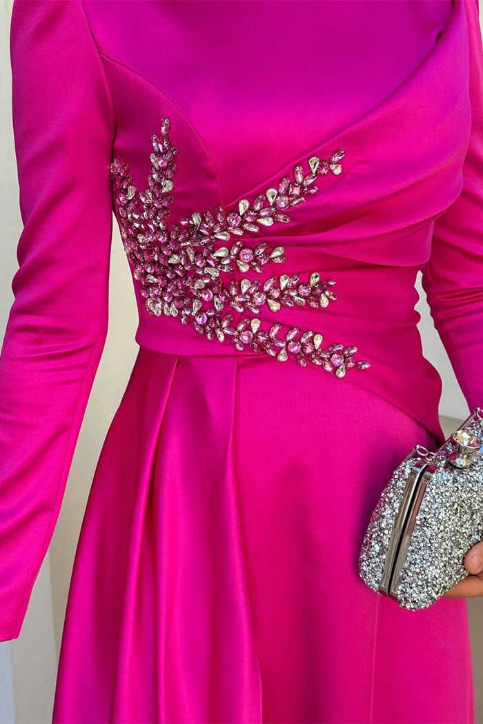 Luxurious Turkish Abaya in Istanbul Online|Event Dress✨7027 4 Luxurious Turkish Abaya in Istanbul Online|Event Dress✨7027 - Image 4
