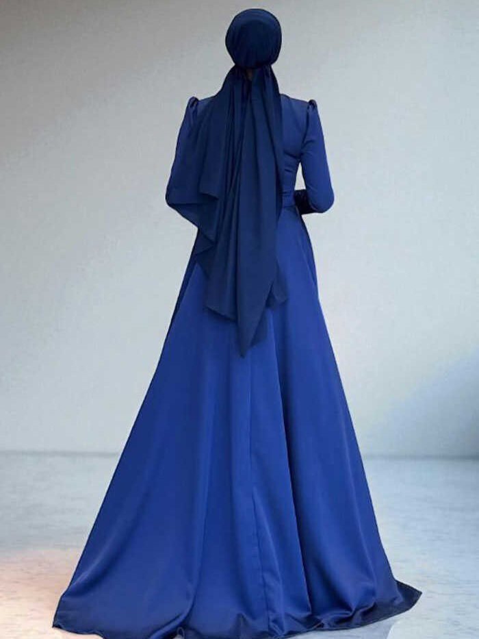 Alternative view of abaya dress nearby|7027