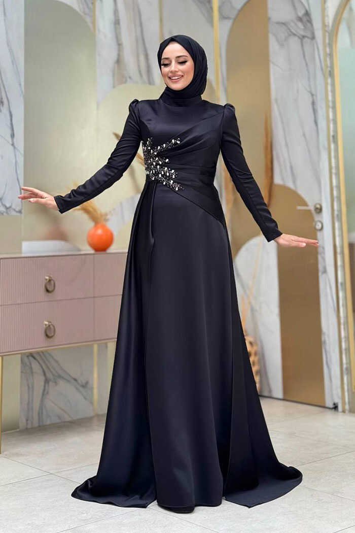 Luxurious Turkish Abaya in Istanbul Online|Event Dress✨7027 8 Luxurious Turkish Abaya in Istanbul Online|Event Dress✨7027 - Image 8