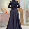 Black Wedding Dress Lace | Elegant Long Sleeve Bridal Gown|7027 13 Black Wedding Dress Lace | Elegant Long Sleeve Bridal Gown|7027 - Image 2