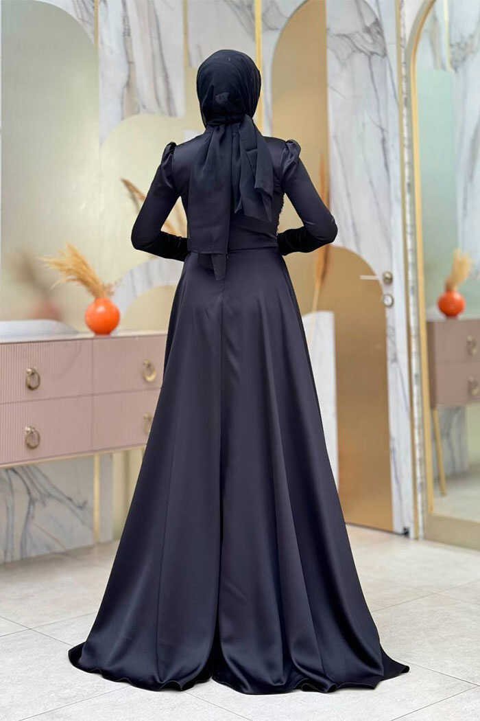 Black Wedding Dress Lace | Elegant Long Sleeve Bridal Gown|7027 2 Black Wedding Dress Lace | Elegant Long Sleeve Bridal Gown|7027 - Image 2