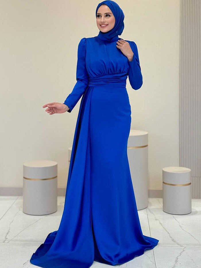 7036 Evening Dress Saxe