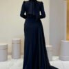 7036 Evening Dress Black - Image 2