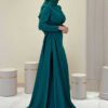 7036 Evening Dress Emerald - Image 3