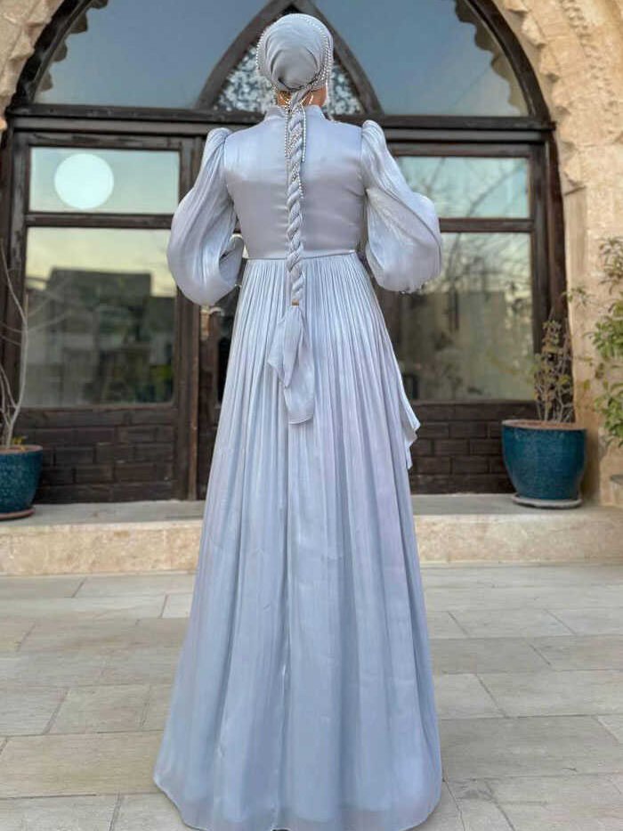 Alternative view of 🌸 Wedding Dress Modest|Evening Gown|7037