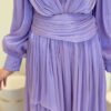 Valentino Evening Dress 7037 Lilac - Image 4