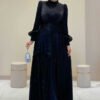 Valentino Evening Dress 7037 Black 21 7037 valentino abiye siyah hijab evening dress bym fashion 51601 10 B