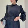 Valentino Evening Dress 7037 Black - Image 4