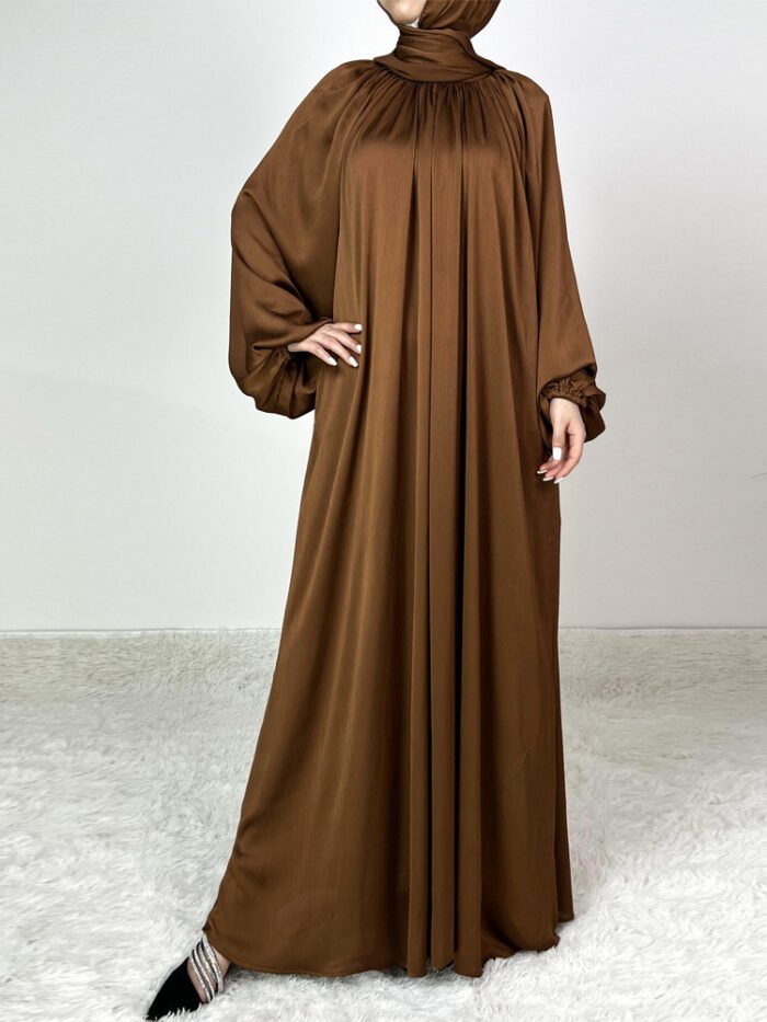 Alternative view of Fashion Lantern Sleeve Loose Big Hem Lantern Sleeve Robe