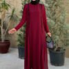 Tight Dress Maxi |Plus Size Button|3919 - Image 5