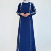 Tight Dress Maxi |Plus Size Button|3919 - Image 7