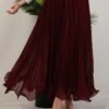 Eiffel Pleated Skirt Navy Blue - Image 6