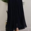 Eiffel Pleated Skirt Navy Blue - Image 2