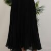 Eiffel Pleated Skirt Black - Image 2