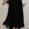 Eiffel Pleated Skirt Black - Image 3