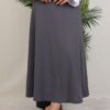 Belted Mevlana Skirt Gray - Image 3